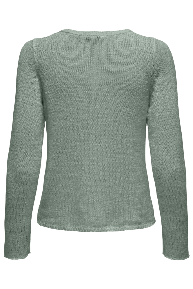 ONLGEENA L/S V-NECK KNT NOOS 15340862 Lily Pad
